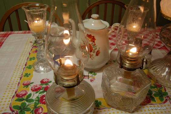 How to use an oil lamp with update